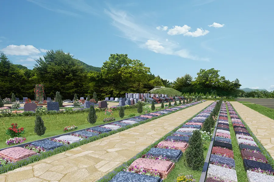 藤野聖山園 ガーデニング樹木葬 花樂苑